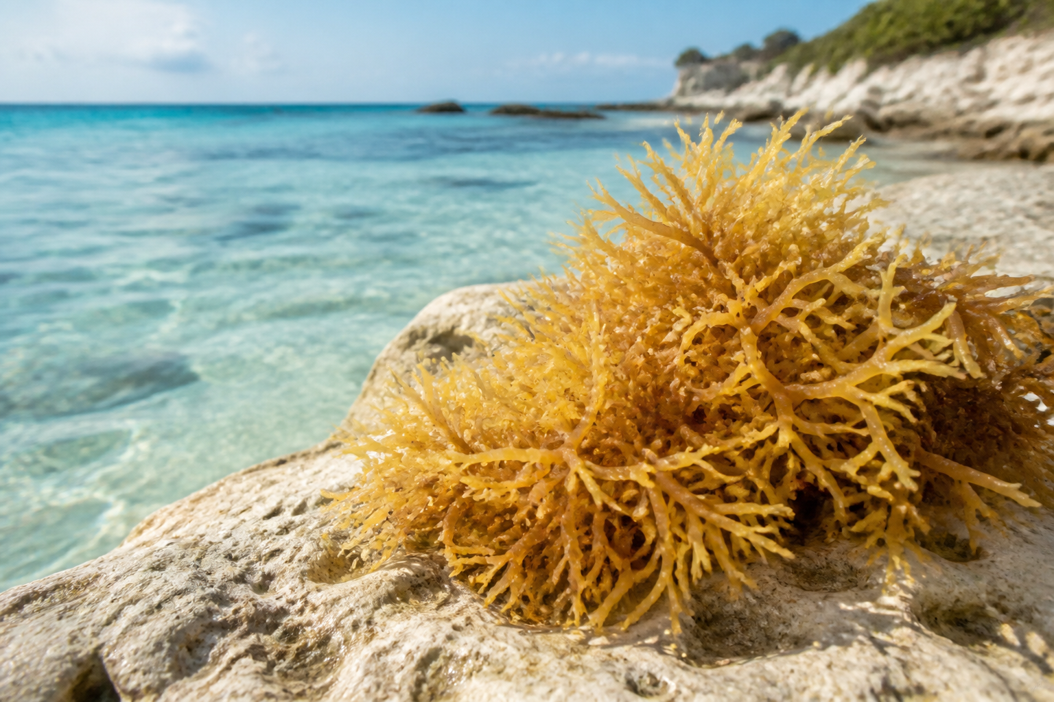 Coastal waters where sea moss is harvested